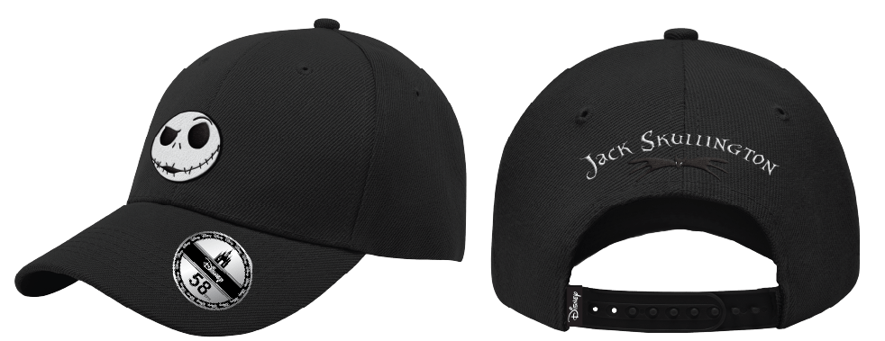 Black JACK SKULLINGTON LOGO Cap