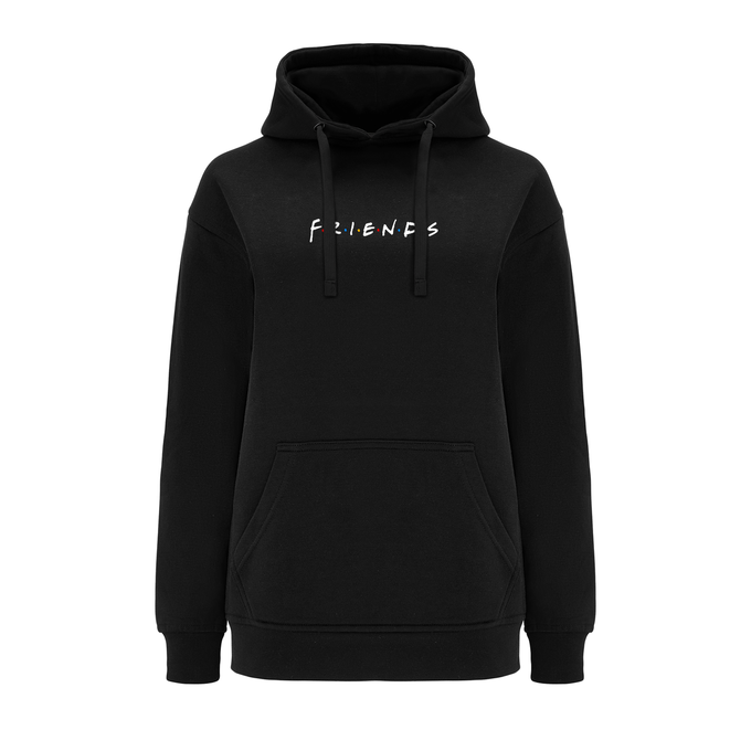 Friends Black Hoodie