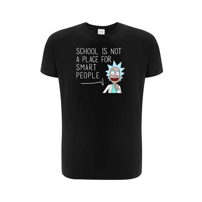 Rick and Morty Black T-shirt