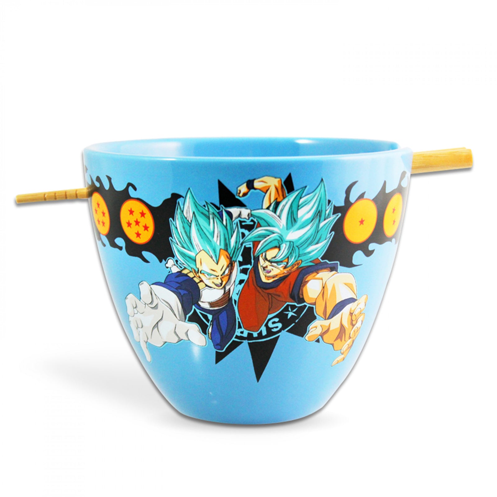 Dragon Ball Z 16 Ounce Ramen Bowl with Chopsticks