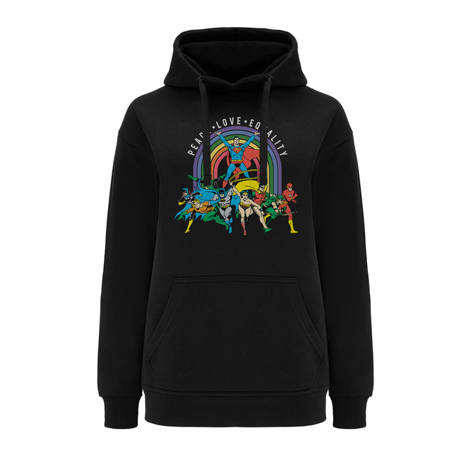 Justice League DC Black Hoodie