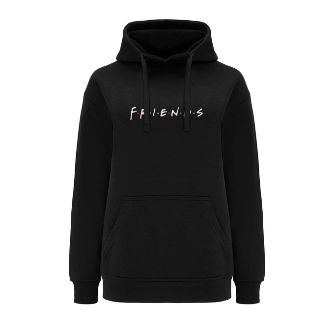 Friends Black Hoodie