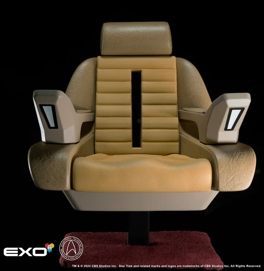 Star Trek The Next Generation Enterprise-D Captain’s Chair 1/6 Scale Prop Replica