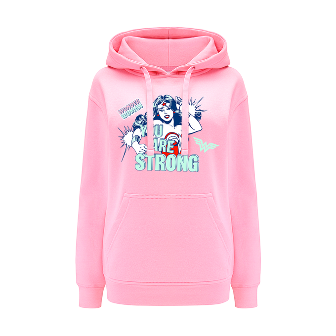 Wonder Woman DC Pink Hoodie