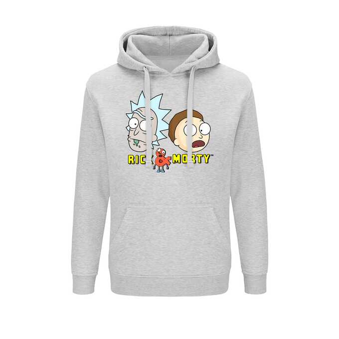 Rick and Morty Gray Hoodie