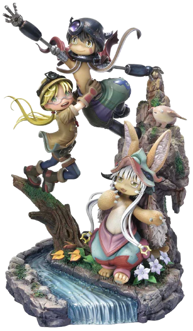 Made in Abyss Retsujitsu no Ougonkyou Meinya Nanachi Reg Riko Concept Masterline