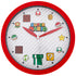 Super Mario Bros. Icons Wall Clock