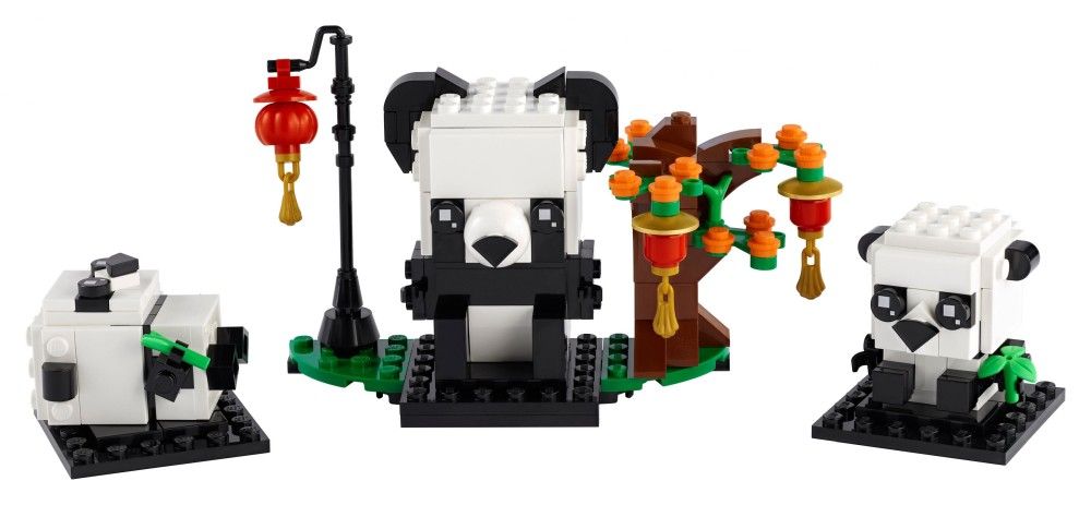 LEGO BrickHeadz Chinese New Year Pandas