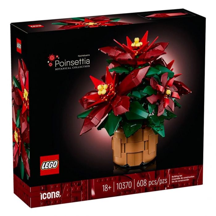 LEGO Icons Poinsettia Botanical Collection