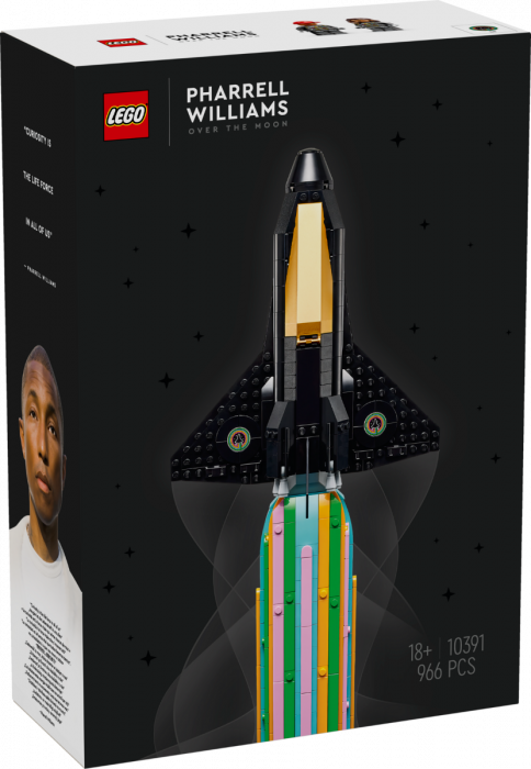 LEGO Icons Over the Moon with Pharrell Williams