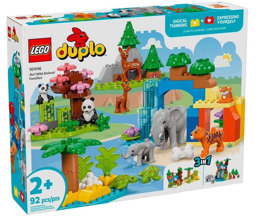 LEGO DUPLO 3in1 Wild Animal Families