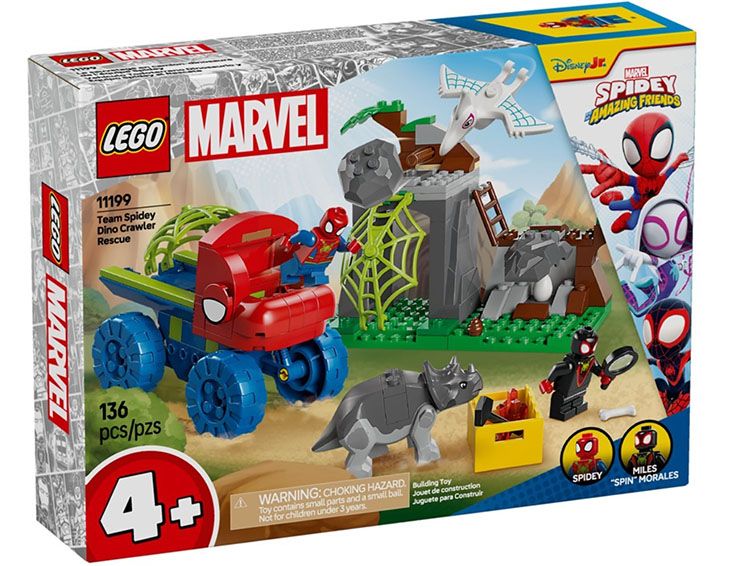 LEGO Marvel Team Spidey Dino Crawler Rescue