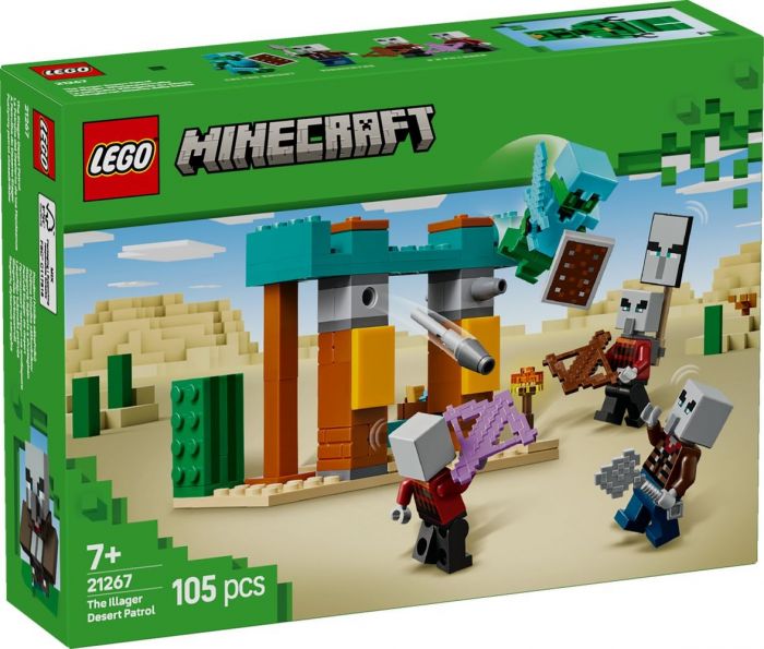 LEGO Minecraft The Illager Desert Patrol