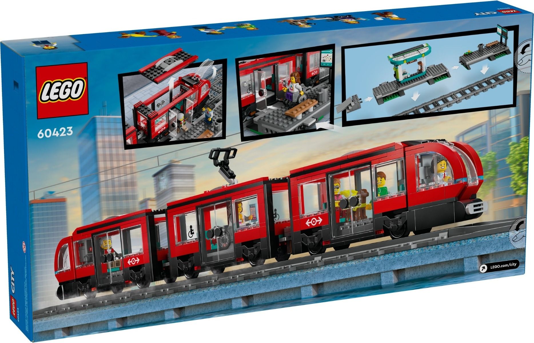 LEGO City Downtown Streetcar and Station