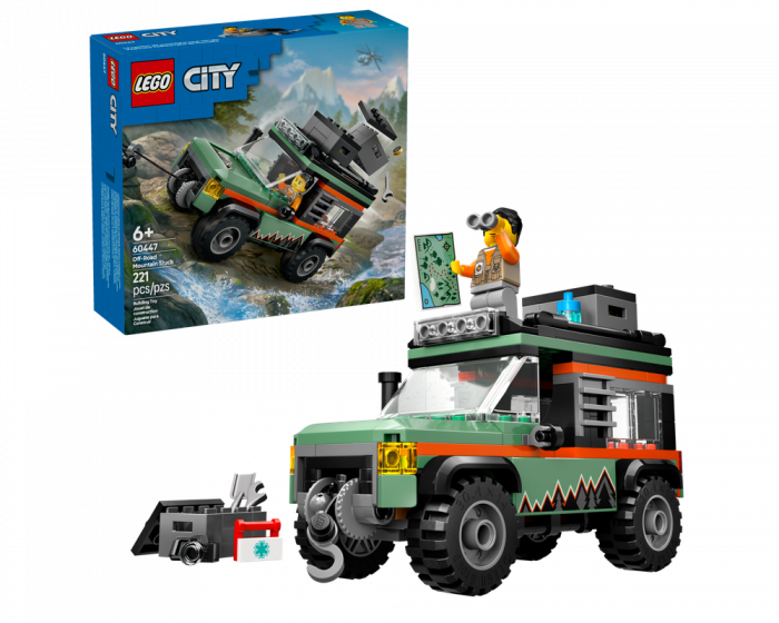 LEGO City Off-Road 4x4 Mountain Truck