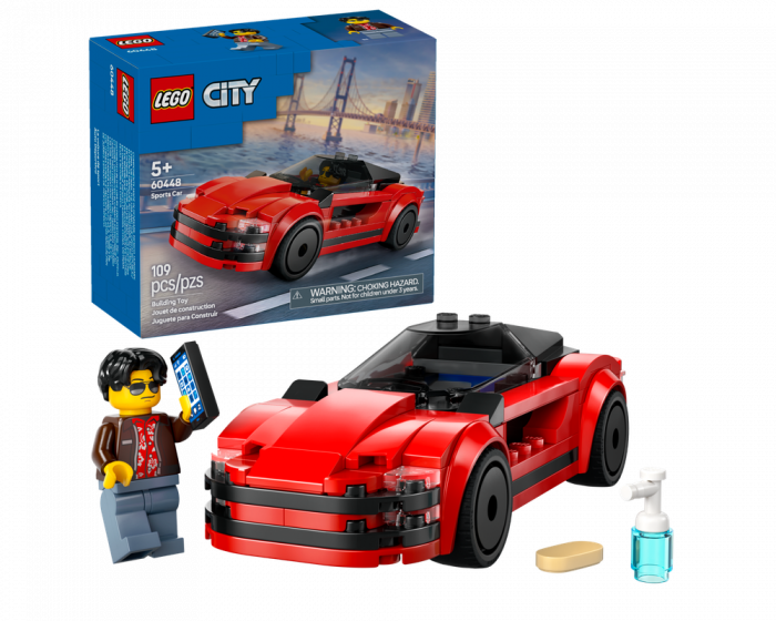 LEGO City Red Sports Car