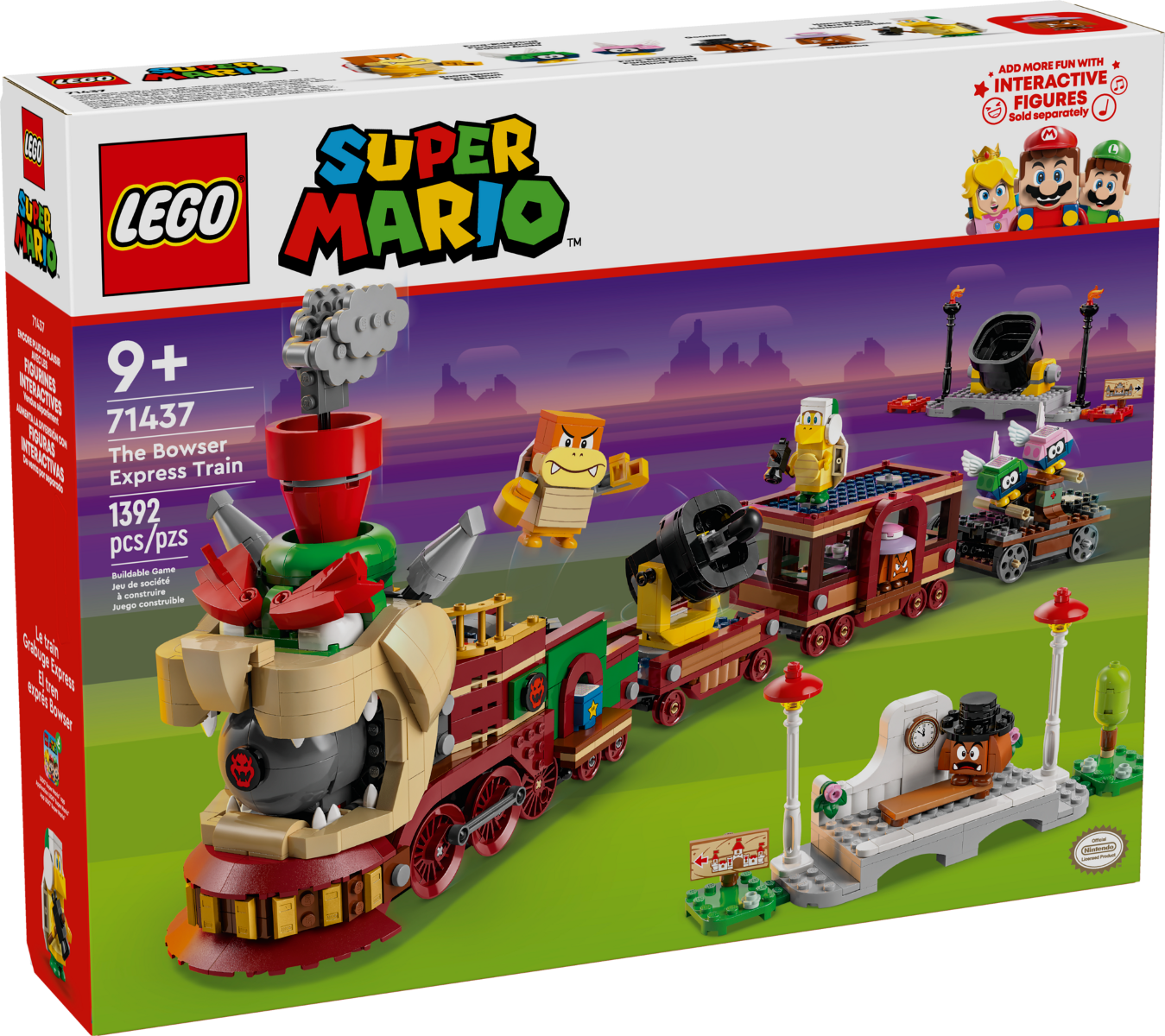 LEGO Super Mario The Bowser Express Train