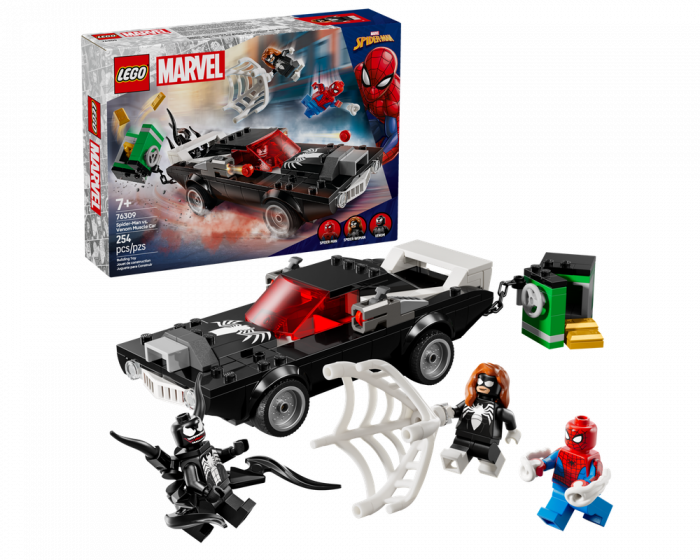 LEGO Marvel Spider-Man vs Venom Muscle Car