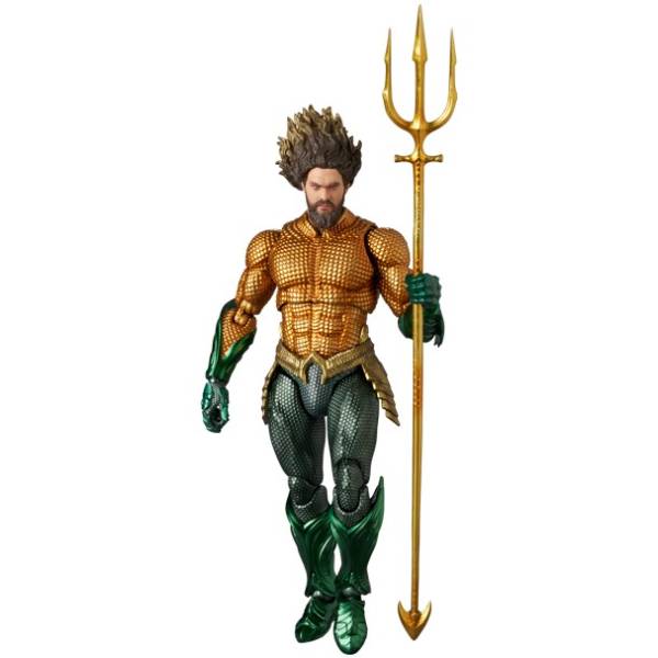 MAFEX Aquaman and the Lost Kingdom Aquaman Gold ＆ Green Suit Ver