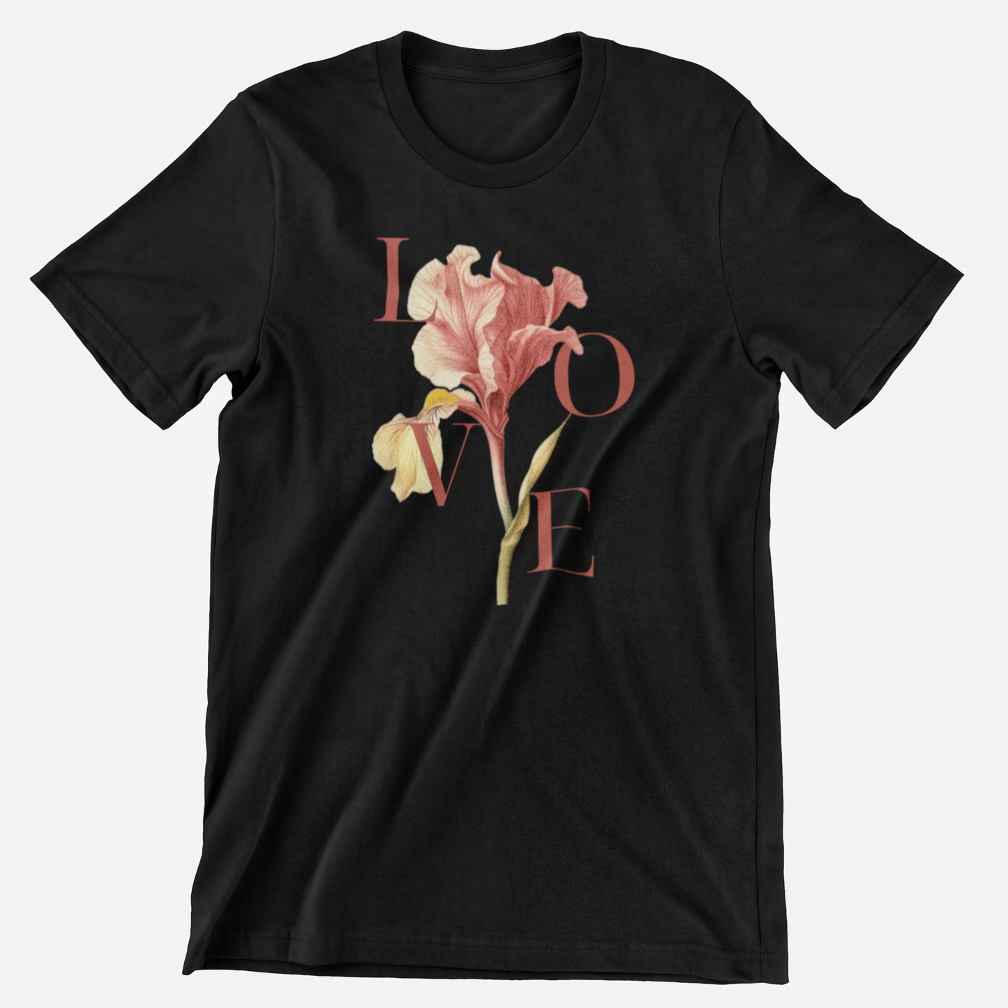 Love Rose Vintage Design T-shirt