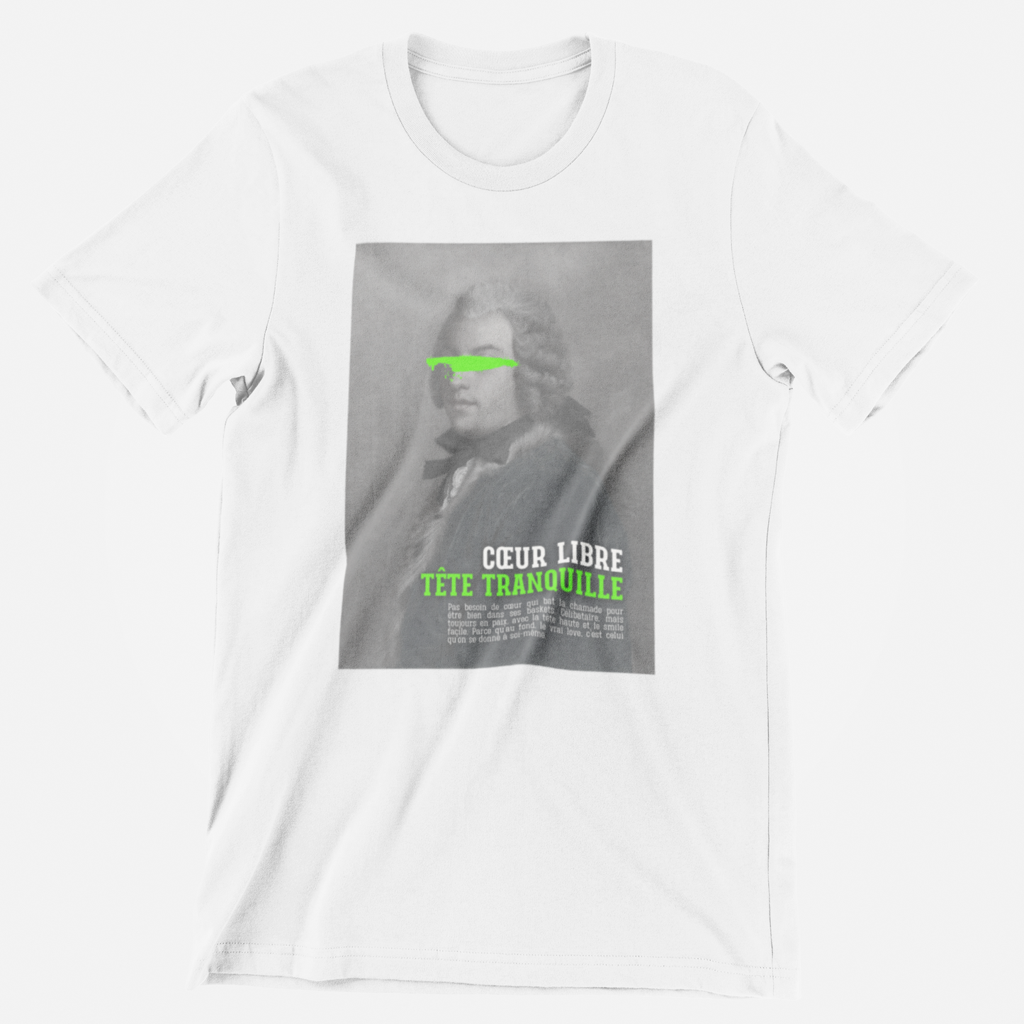 Free Heart Peaceful Head T-shirt