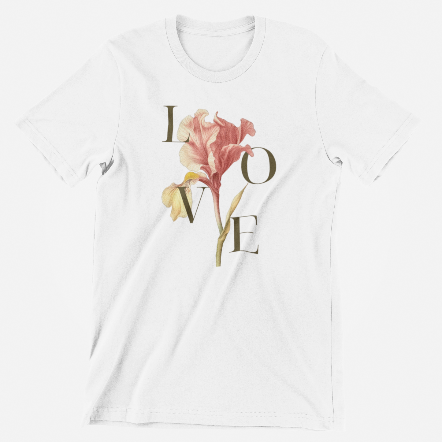 Love Rose Vintage Design T-shirt