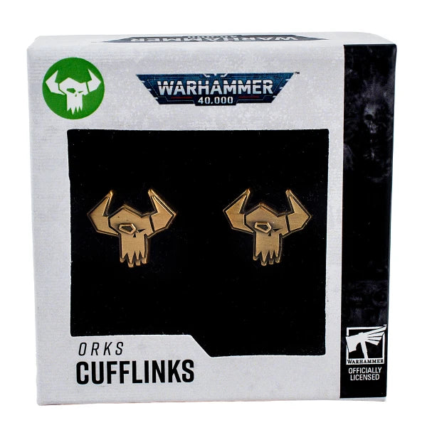 Warhammer 40,000 Orks Cufflinks