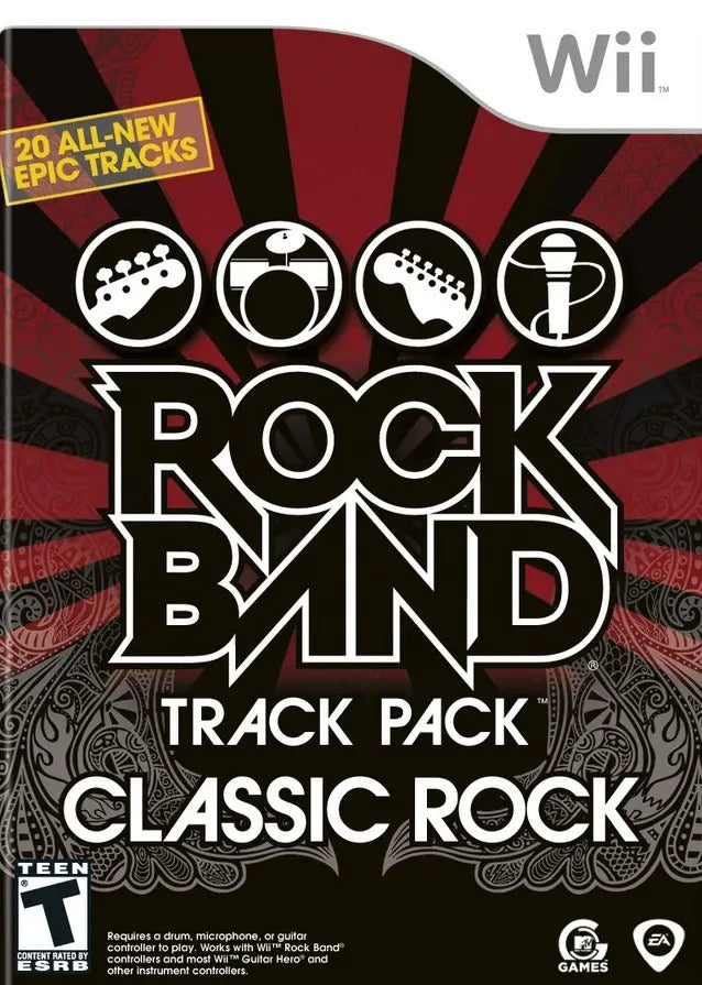 Rock Band Track Pack: Classic Rock Wii