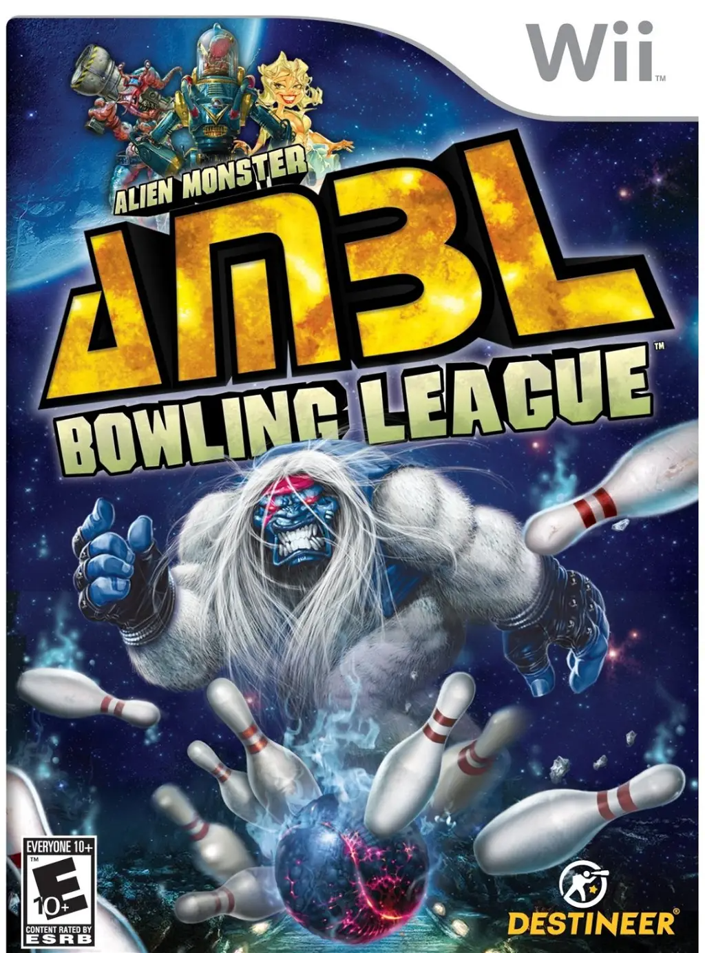 Alien Monster Bowling League Wii