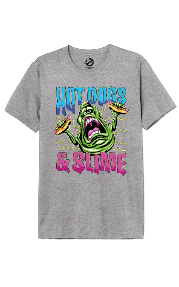 Ghostbusters Hot Dogs And Slime T-shirt