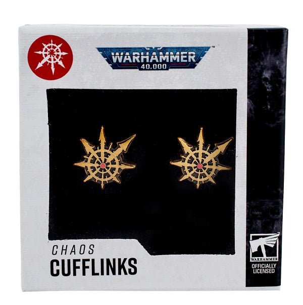 Warhammer 40,000 Chaos Cufflinks