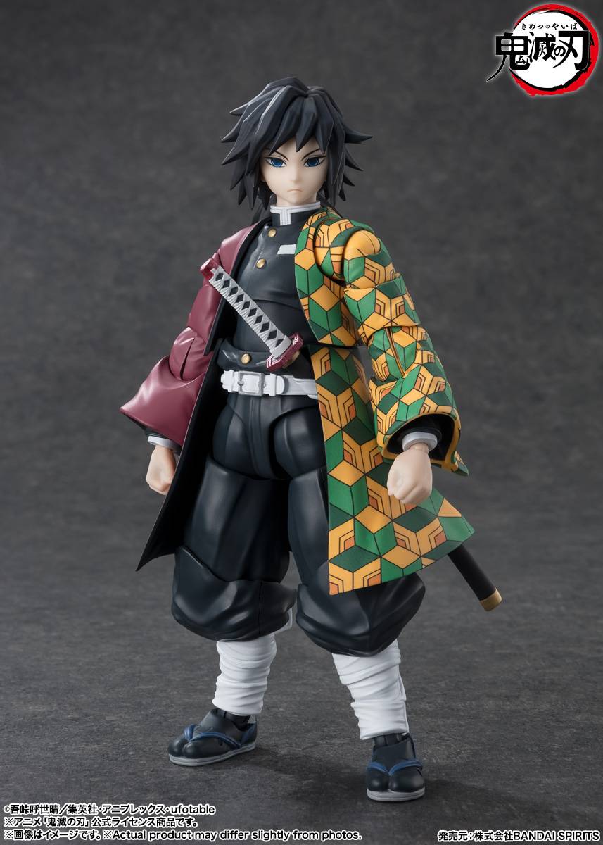 S.H.FIGUARTS Kimetsu no Yaiba Demon Slayer Tomioka Giyuu ...