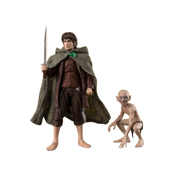 S.H.FIGUARTS The Lord Of The Rings The Fellowship Of The Ring Frodo Baggins & Gollum