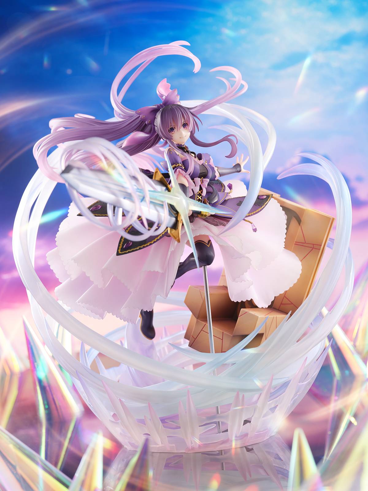 Shibuya Scramble Figure Date A Live IV Yatogami Tohka 1/7 Princess Amethyst Dress Ver