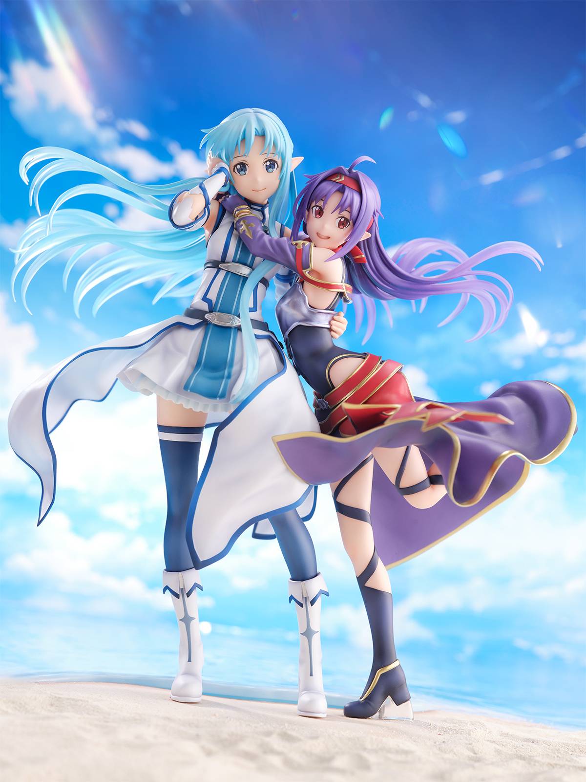 Shibuya Scramble Figure Sword Art Online Asuna & Yuuki 1/7 Ending Ver