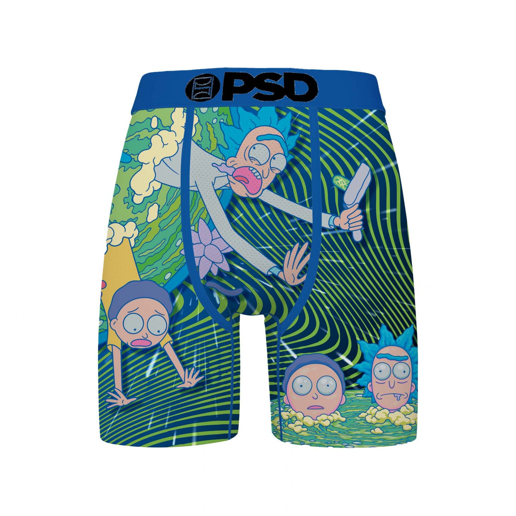 Rick and Morty Portal Haze PSD Boxer Briefs