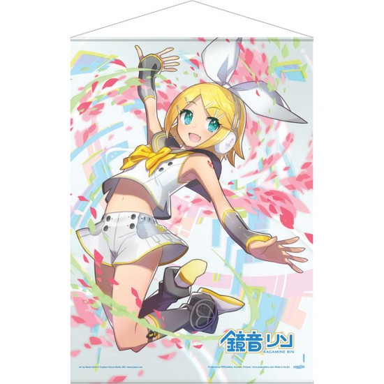 Hatsune Miku Kagamine Rin Energy Wall Scroll