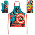 Captain America Apron, Towel & Mitt 3-Piece Kitchen Set