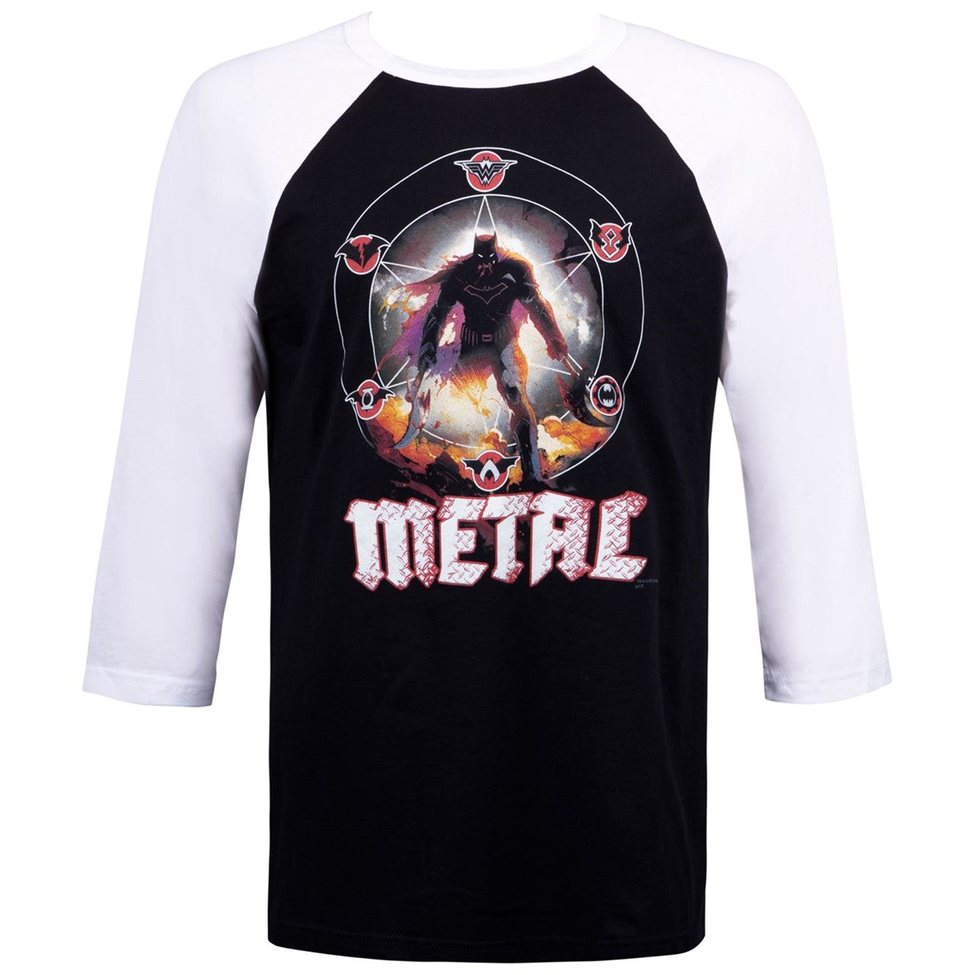 Dark Nights: Metal Tour by Greg Capullo DC Men's Baseball Shirt