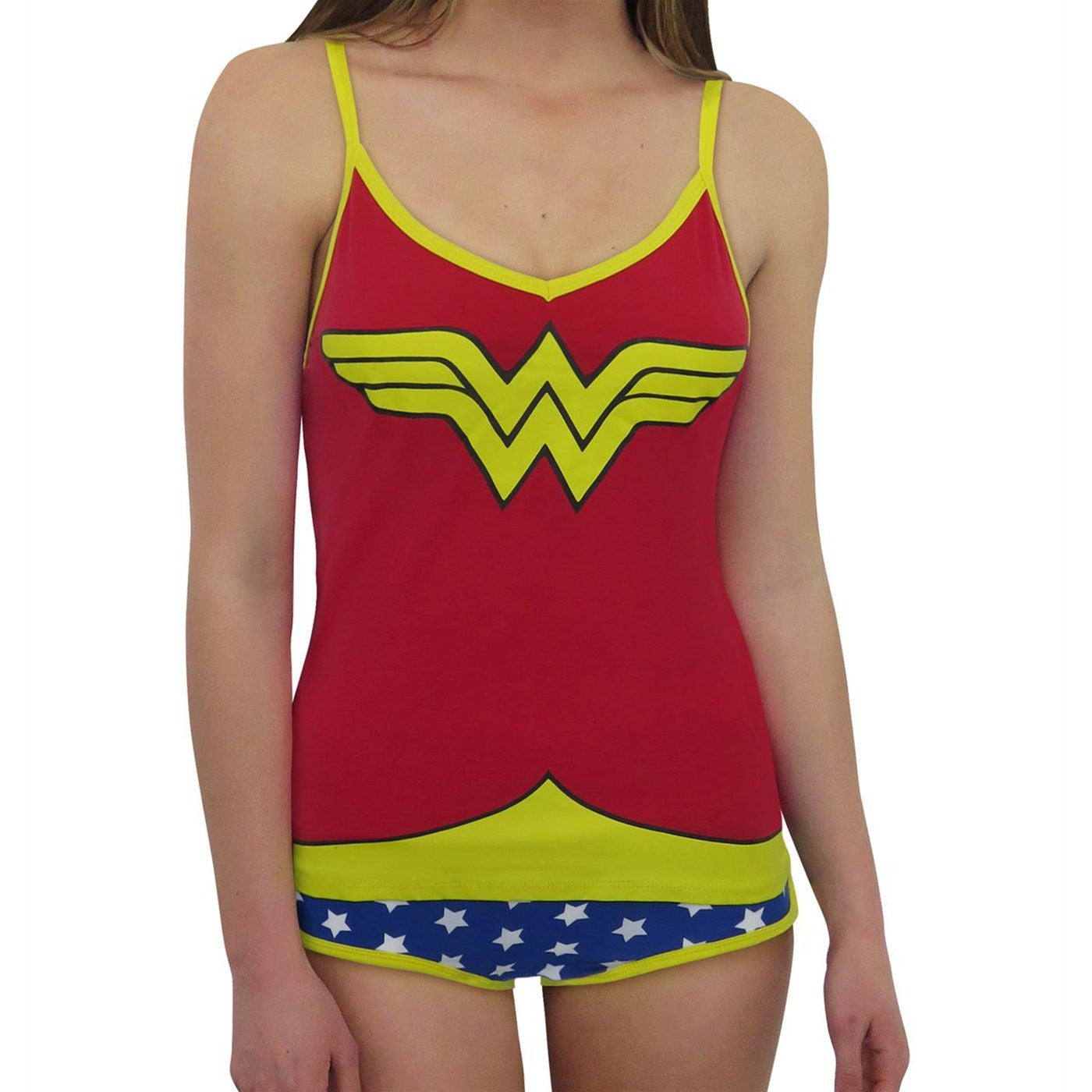 Wonder Woman Cami & Panty Lingerie Set