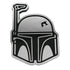 Star Wars Boba Fett Head Chrome Car Emblem