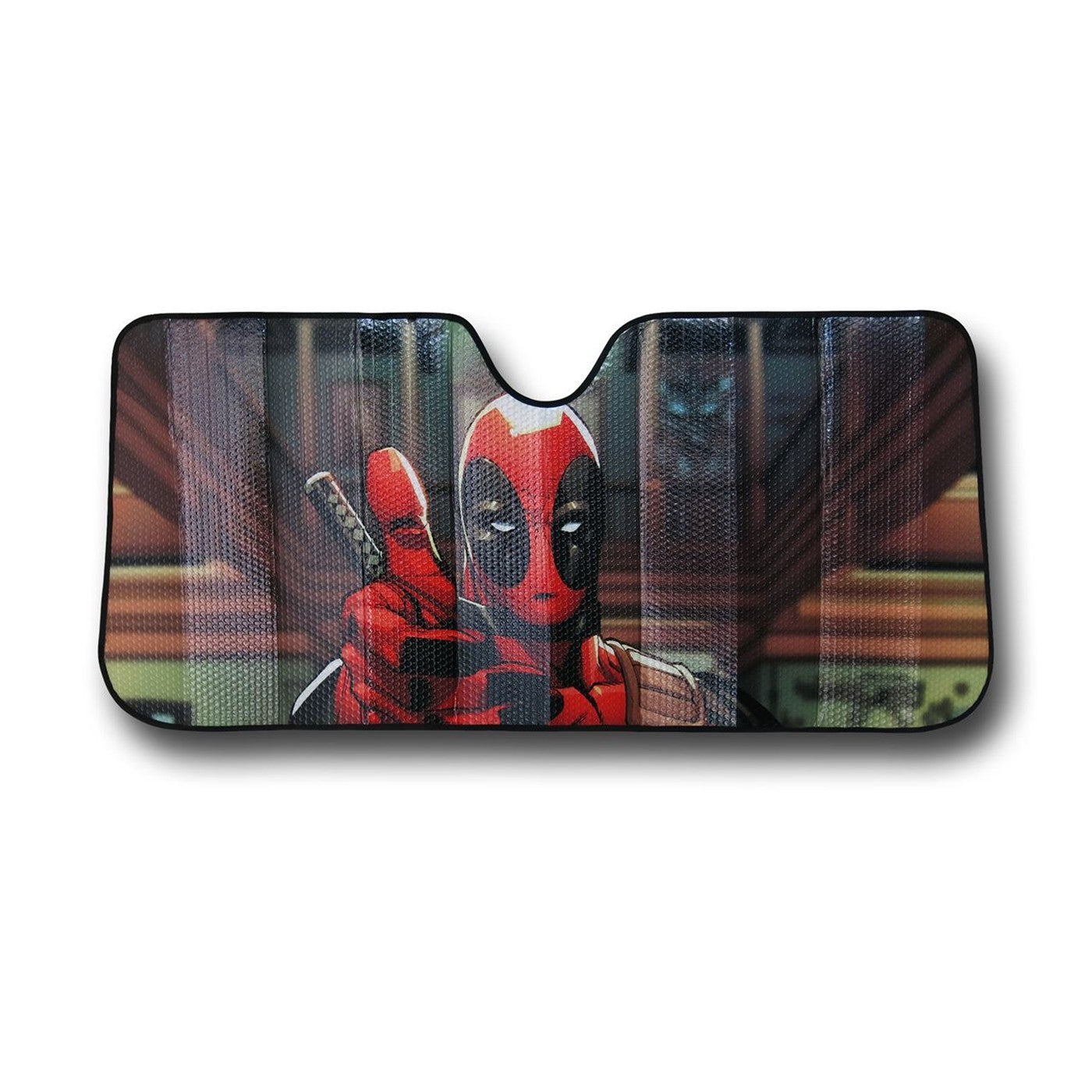 Deadpool Thumbs Up Car Sunshade