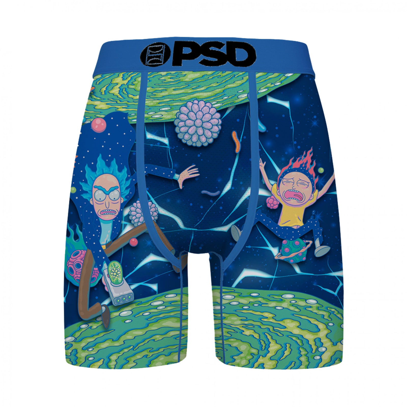 Rick And Morty Pastel Warp PSD Boxer Briefs