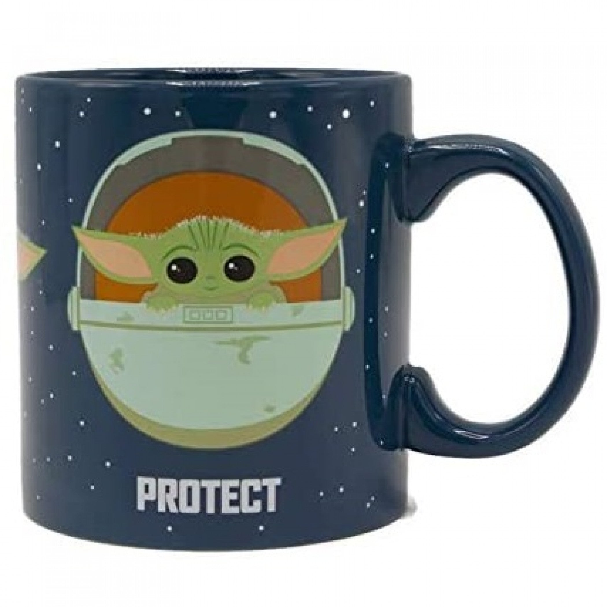 The Mandalorian The Child Snack Attack Protect 14 Oz. Mug