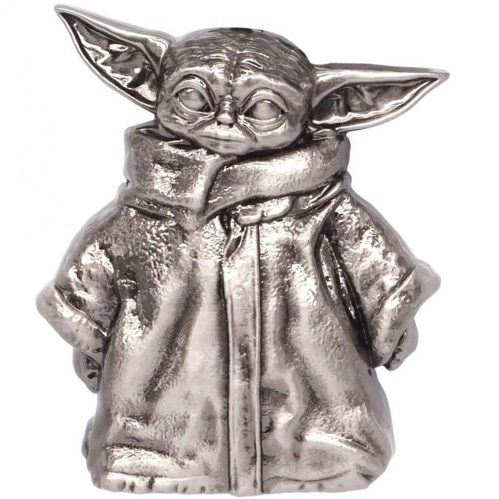 Star Wars The Mandalorian The Child Grogu Standing Pewter Lapel Pin