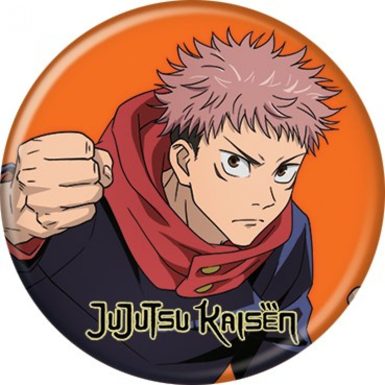 Jujutsu Kaisen Itadori Yuji Character Button