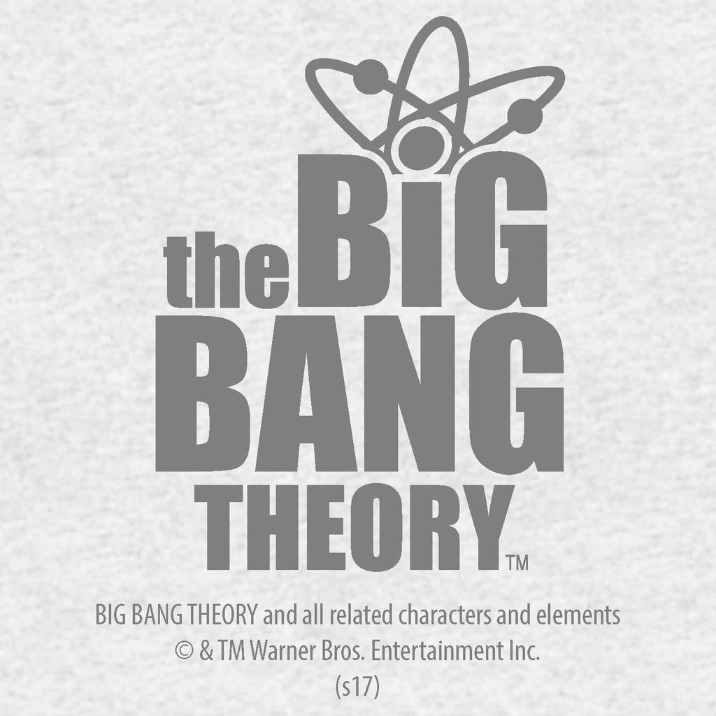 Big Bang Theory Logo Rock Lizard Spock Official Men's T-shirt ()