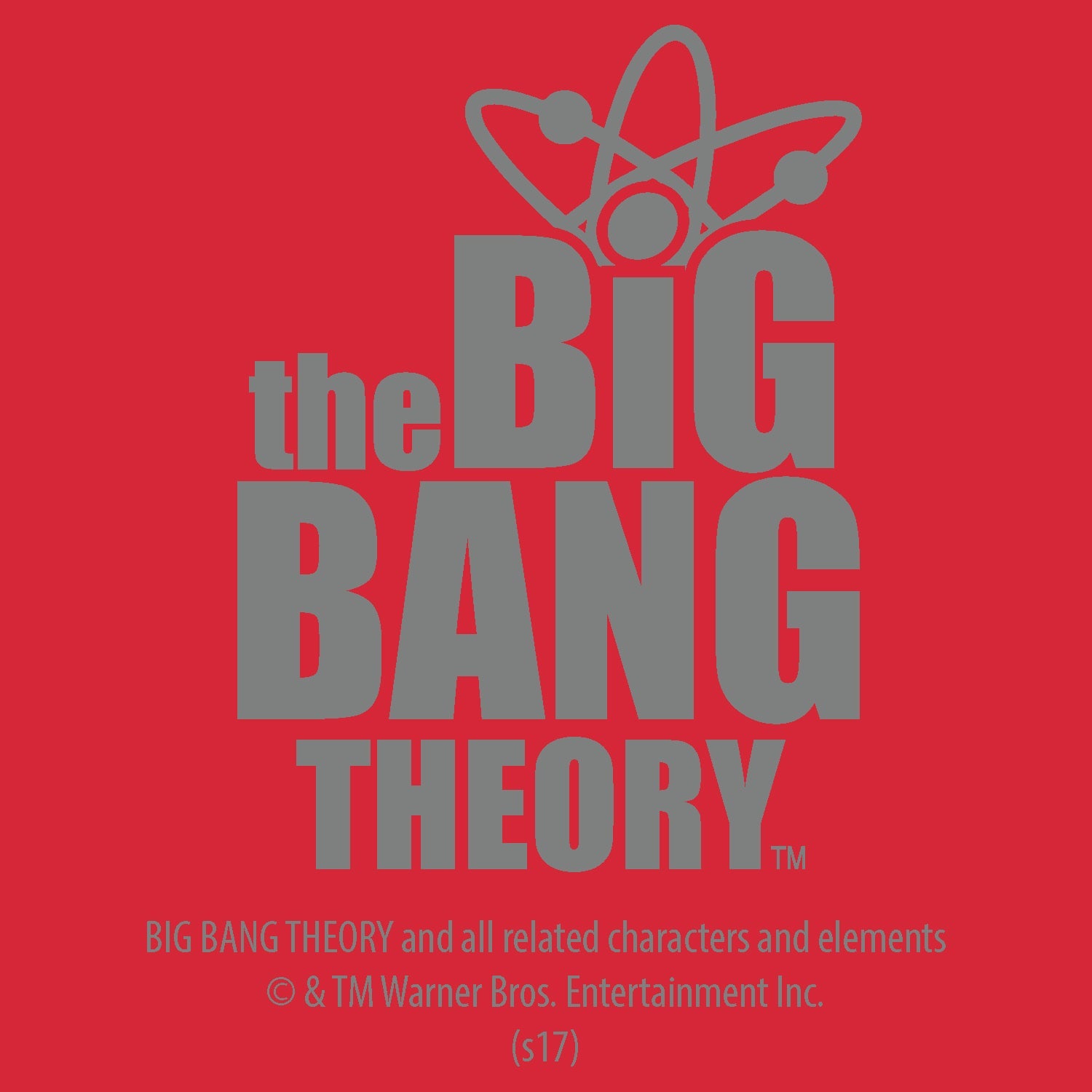 Big Bang Theory Logo Bazinga Official Men's T-Shirt ()