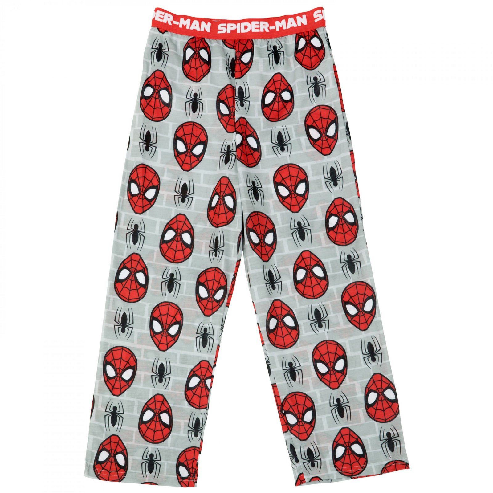 Spider-Man Mask All Over Print Youth Sleep Pants