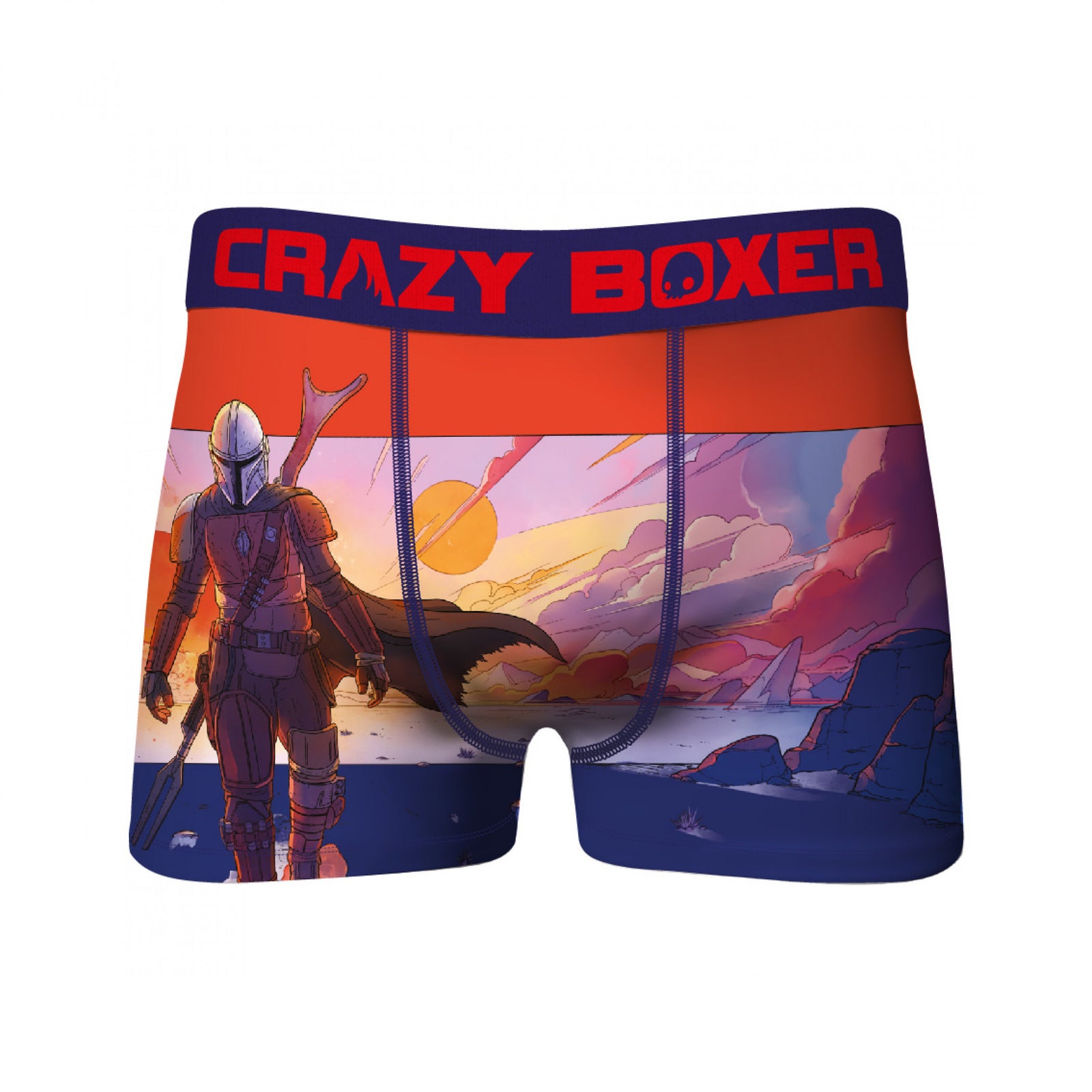 Star Wars The Mandalorian Landscape Art Crazy Boxer Briefs